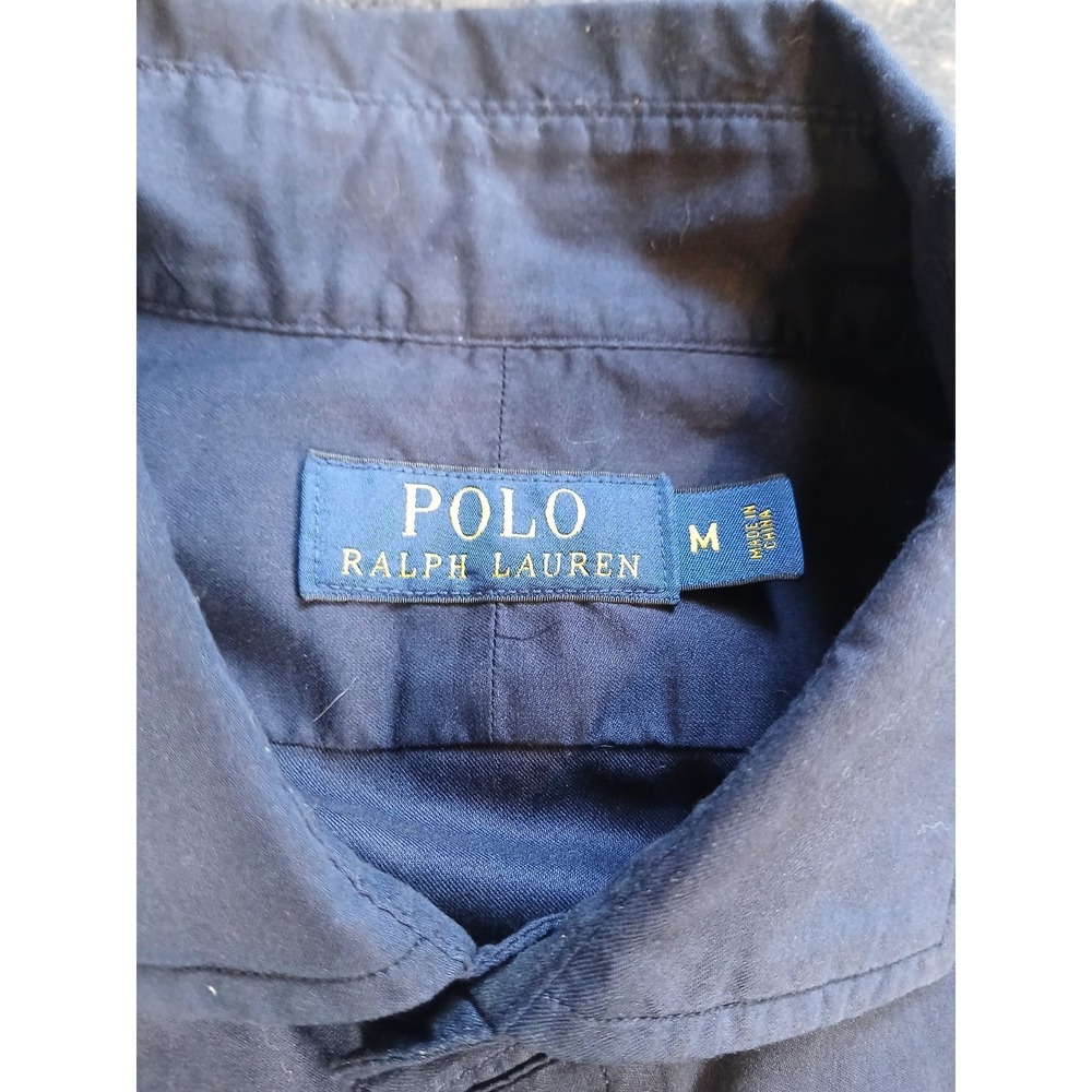 Vintage Polo Ralph Lauren Button Up Shirt   Mens Long Sleeve Mens MEDIUM  Dress - Picture 5 of 11